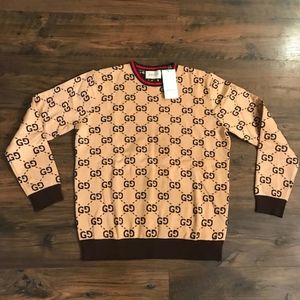 Gucci Tan Men's Sweater XXL